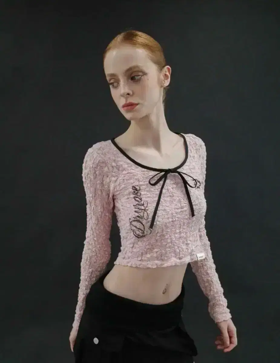 Dried Rose Dorothy Shirring Top Pink on Bunjang Global Site.